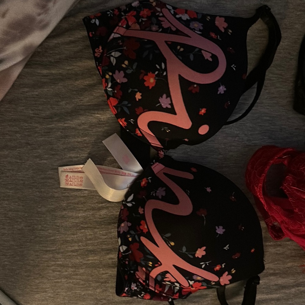 Pink Victoria secret bra